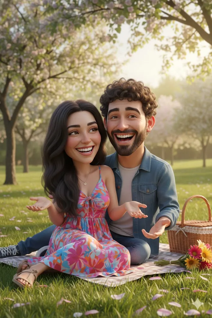 Gemini AI Couple Caricature Photo Editing Prompts 2026 – Viral Photo Edit Ideas