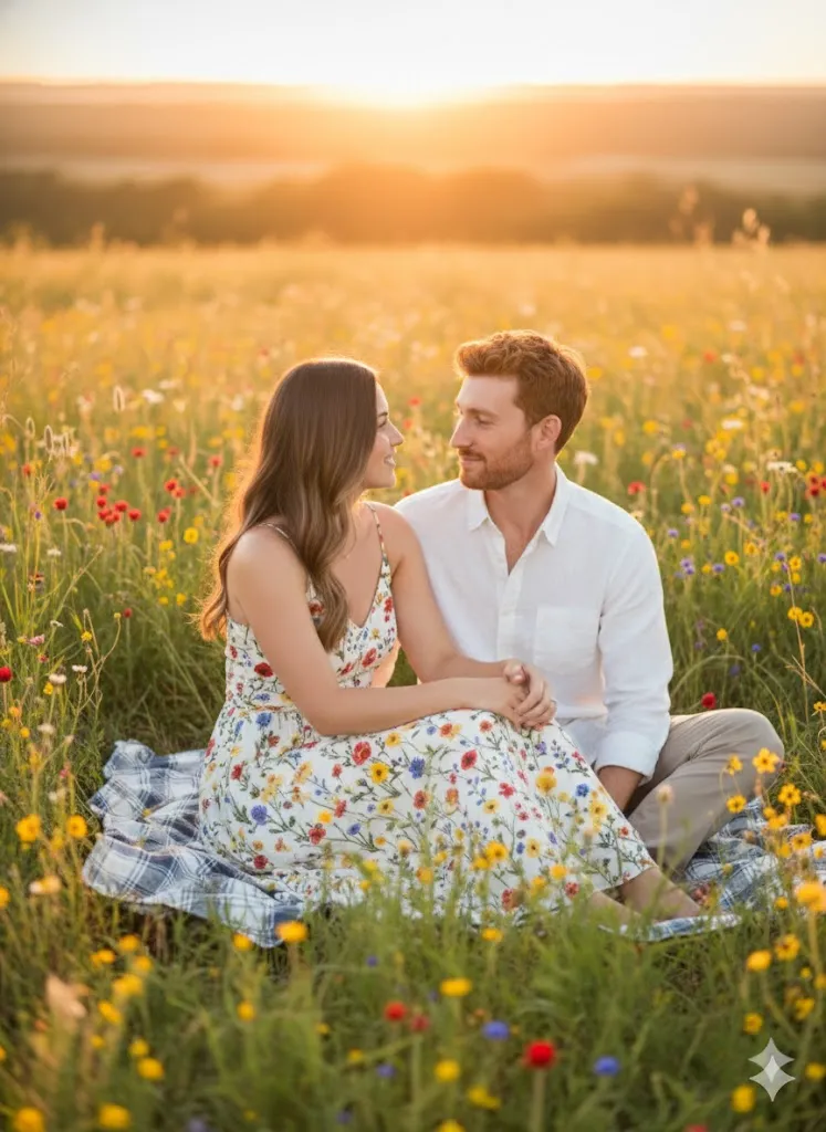 10 New Romantic Couple Aesthetic Look AI Photo Prompts 2026