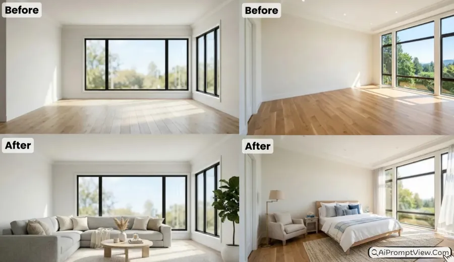 10 Best AI Prompts for Professional Real Estate Virtual Staging