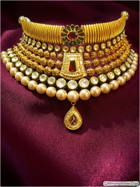 Haaram Necklace Prompts Photography AI Prompts