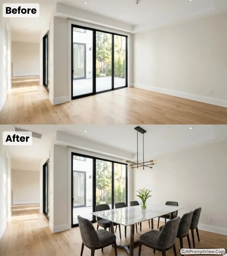 Dining Areas Elegant and Social
