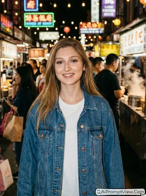 Street Market Flash Prompt