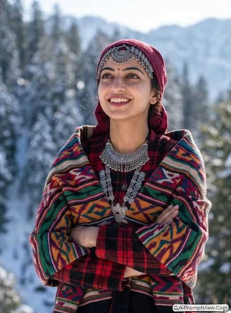 High Mountain Tribal Winter Identity Look