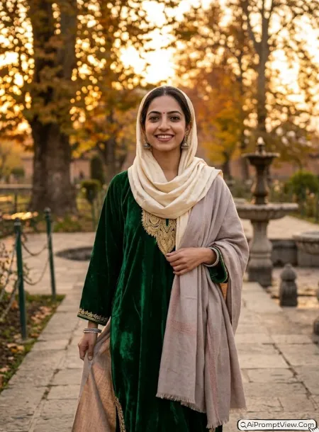 Shalimar Garden Golden Hour Look