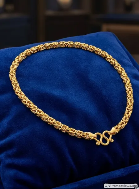 Gold Chain Photography AI Prompts